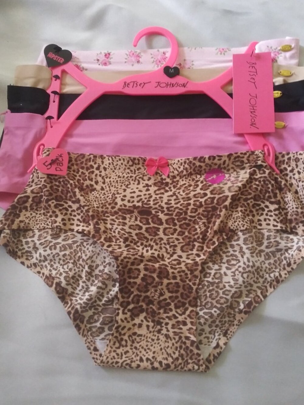 NWT Betsey Johnson underwear set Size M